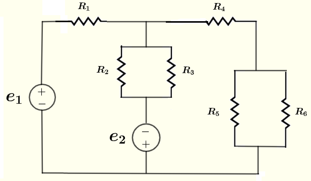 DC circuit example 3